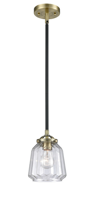 manufacturer_finish:Black Antique Brass|manufacturer_glass:Clear Chatham|light_output:220.00lm|color_temperature:2200K|cri:99