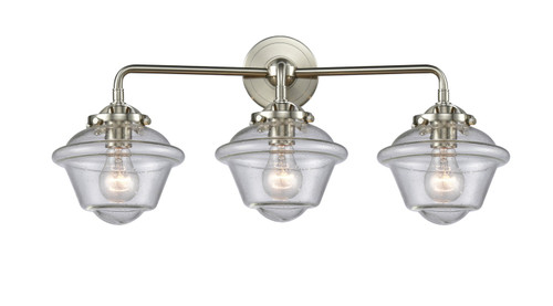 manufacturer_finish:Brushed Satin Nickel|manufacturer_glass:Seedy|light_output:600.00lm|color_temperature:2700K|cri:82
