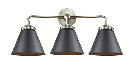 manufacturer_finish:Brushed Satin Nickel|manufacturer_glass:Matte Black|light_output:220.00lm|color_temperature:2200K|cri:99