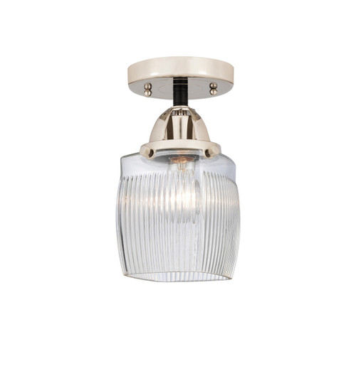 Innovations - 288-1C-BPN-G302-LED - LED Semi-Flush Mount - Nouveau 2 - Black Polished Nickel