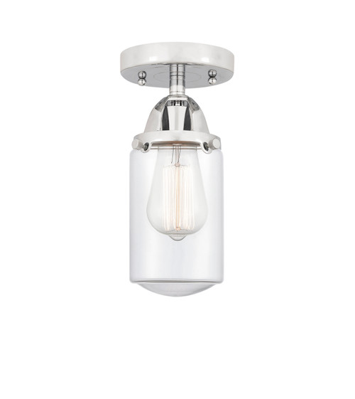 Innovations - 288-1C-PC-G312 - One Light Semi-Flush Mount - Nouveau 2 - Polished Chrome