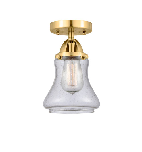 Innovations - 288-1C-SG-G194-LED - LED Semi-Flush Mount - Nouveau 2 - Satin Gold