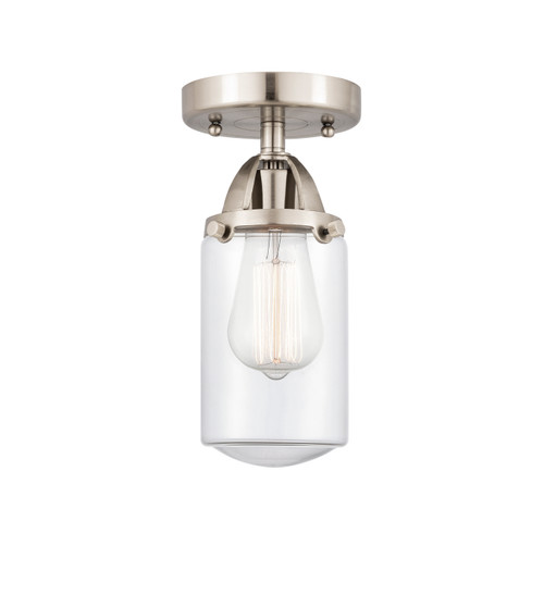 Innovations - 288-1C-SN-G312 - One Light Semi-Flush Mount - Nouveau 2 - Brushed Satin Nickel