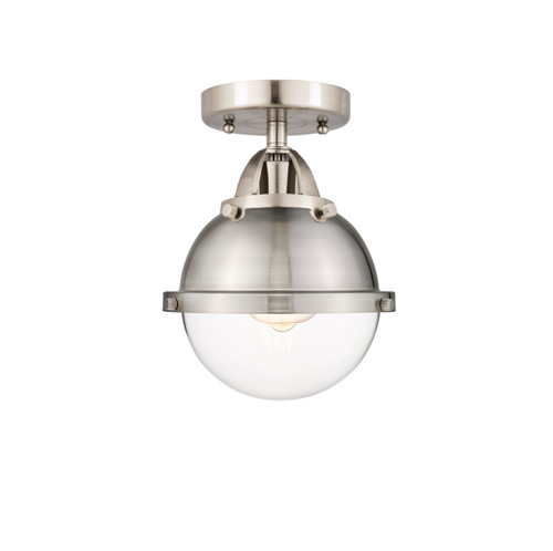 Innovations - 288-1C-SN-HFS-62-SN - One Light Semi-Flush Mount - Nouveau 2 - Brushed Satin Nickel