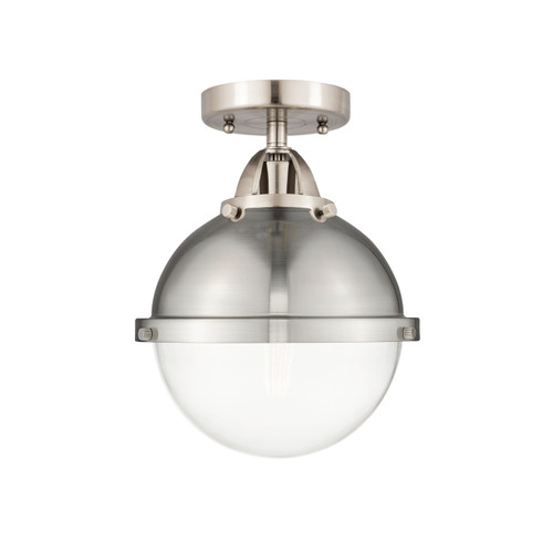 Innovations - 288-1C-SN-HFS-82-SN - One Light Semi-Flush Mount - Nouveau 2 - Brushed Satin Nickel