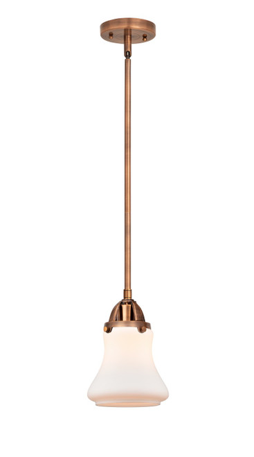 Innovations - 288-1S-AC-G191-LED - LED Mini Pendant - Nouveau 2 - Antique Copper