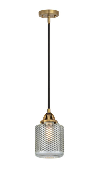 Innovations - 288-1S-BAB-G262-LED - LED Mini Pendant - Nouveau 2 - Black Antique Brass