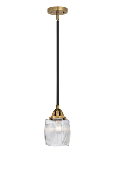 Innovations - 288-1S-BAB-G302-LED - LED Mini Pendant - Nouveau 2 - Black Antique Brass