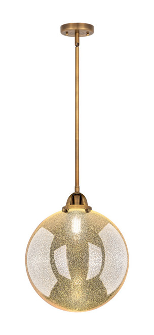 Innovations - 288-1S-BB-G208-12 - One Light Mini Pendant - Nouveau 2 - Brushed Brass