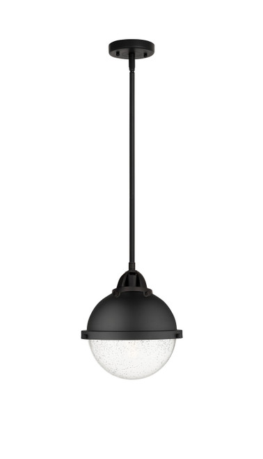 Innovations - 288-1S-BK-HFS-84-BK - One Light Mini Pendant - Nouveau 2 - Matte Black