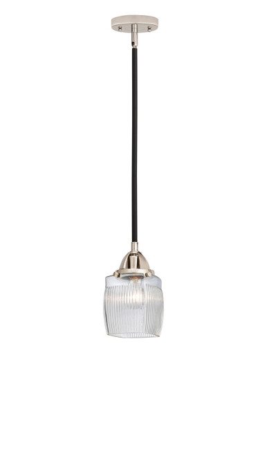 Innovations - 288-1S-BPN-G302-LED - LED Mini Pendant - Nouveau 2 - Black Polished Nickel