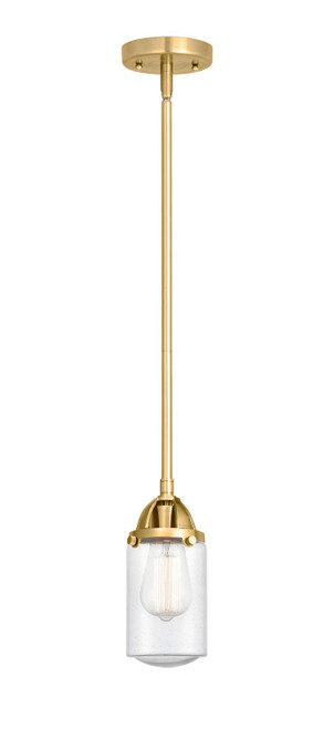 Innovations - 288-1S-SG-G314-LED - LED Mini Pendant - Nouveau 2 - Satin Gold