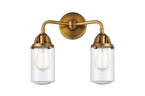 Innovations - 288-2W-BB-G314 - Two Light Bath Vanity - Nouveau 2 - Brushed Brass