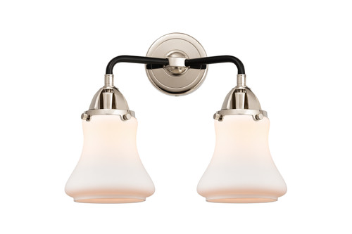 Innovations - 288-2W-BPN-G191 - Two Light Bath Vanity - Nouveau 2 - Black Polished Nickel