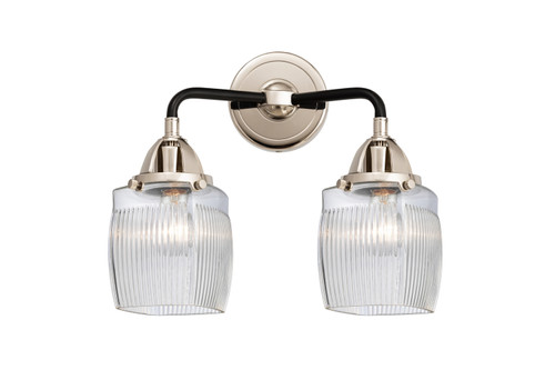 Innovations - 288-2W-BPN-G302 - Two Light Bath Vanity - Nouveau 2 - Black Polished Nickel