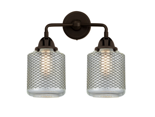 Innovations - 288-2W-OB-G262 - Two Light Bath Vanity - Nouveau 2 - Oil Rubbed Bronze
