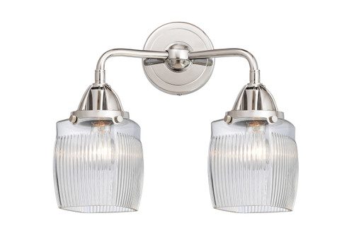 Innovations - 288-2W-PC-G302 - Two Light Bath Vanity - Nouveau 2 - Polished Chrome
