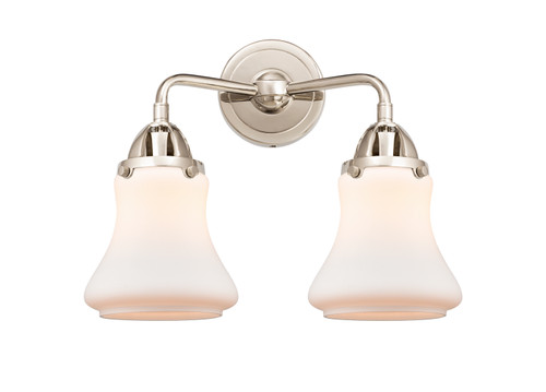 Innovations - 288-2W-PN-G191 - Two Light Bath Vanity - Nouveau 2 - Polished Nickel