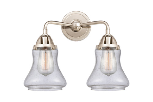 Innovations - 288-2W-PN-G194 - Two Light Bath Vanity - Nouveau 2 - Polished Nickel