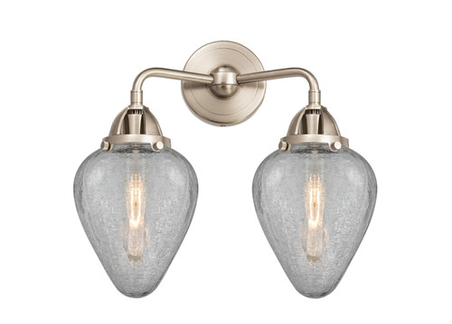 Innovations - 288-2W-SN-G165 - Two Light Bath Vanity - Nouveau 2 - Brushed Satin Nickel