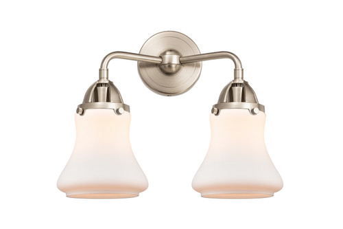 Innovations - 288-2W-SN-G191 - Two Light Bath Vanity - Nouveau 2 - Brushed Satin Nickel
