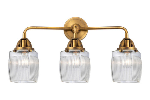 Innovations - 288-3W-BB-G302 - Three Light Bath Vanity - Nouveau 2 - Brushed Brass
