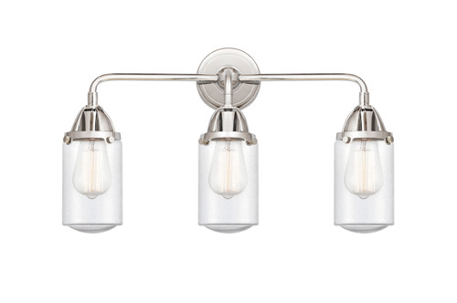 Innovations - 288-3W-PC-G314 - Three Light Bath Vanity - Nouveau 2 - Polished Chrome