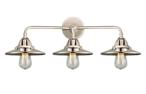 Innovations - 288-3W-PN-M1-PN-LED - LED Bath Vanity - Nouveau 2 - Polished Nickel