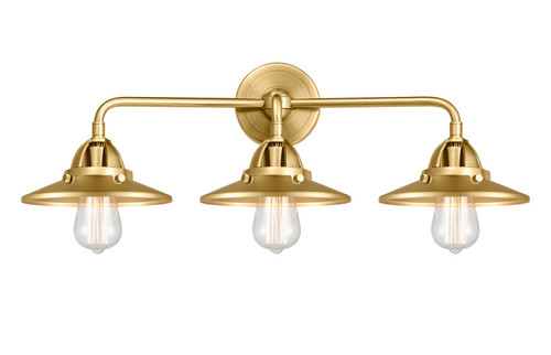 Innovations - 288-3W-SG-M4-SG-LED - LED Bath Vanity - Nouveau 2 - Satin Gold