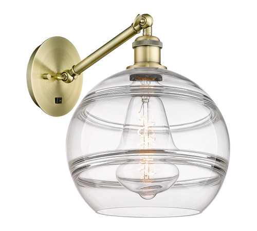 Innovations - 317-1W-AB-G556-10CL - One Light Wall Sconce - Ballston - Antique Brass
