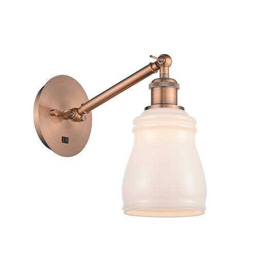 Innovations - 317-1W-AC-G391-LED - LED Wall Sconce - Ballston - Antique Copper