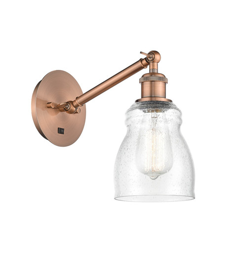 Innovations - 317-1W-AC-G394 - One Light Wall Sconce - Ballston - Antique Copper