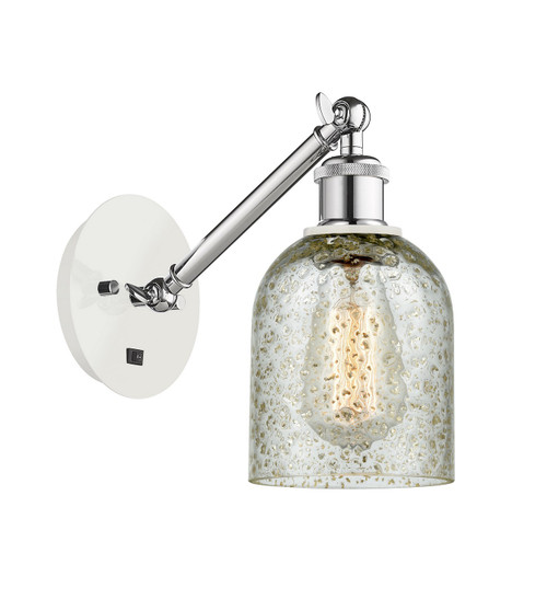 Innovations - 317-1W-WPC-G259 - One Light Wall Sconce - Ballston - White Polished Chrome