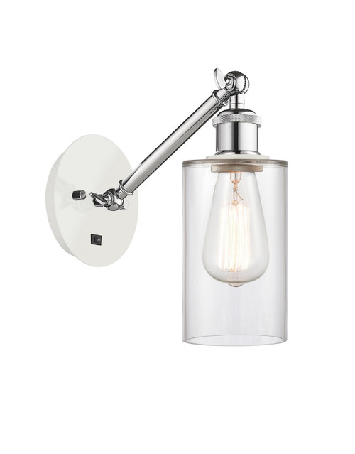 Innovations - 317-1W-WPC-G802-LED - LED Wall Sconce - Ballston - White Polished Chrome