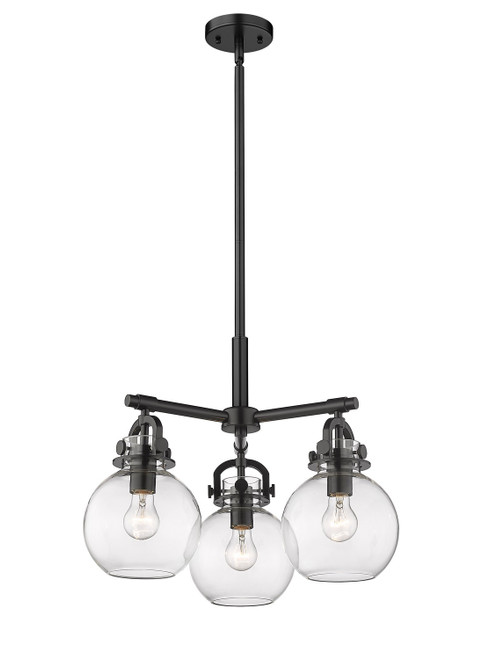 manufacturer_finish:Matte Black|manufacturer_glass:Clear Newton Sphere