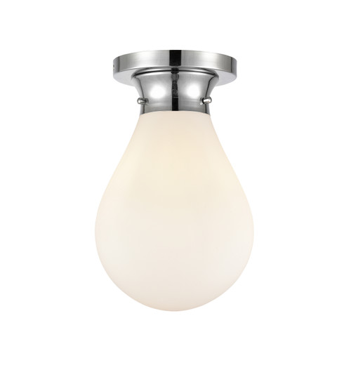 Innovations - 414-1F-PC-G4141-8 - One Light Flush Mount - Polished Chrome