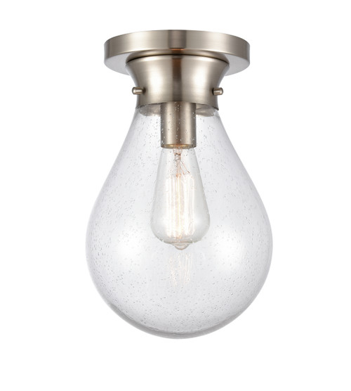 Innovations - 414-1F-SN-G4144-8-LED - LED Flush Mount - Satin Nickel
