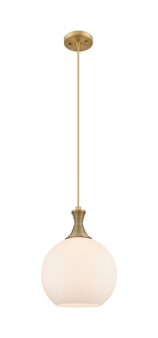 Innovations - 415-1P-BB-G121-10 - One Light Mini Pendant - Ballston - Brushed Brass