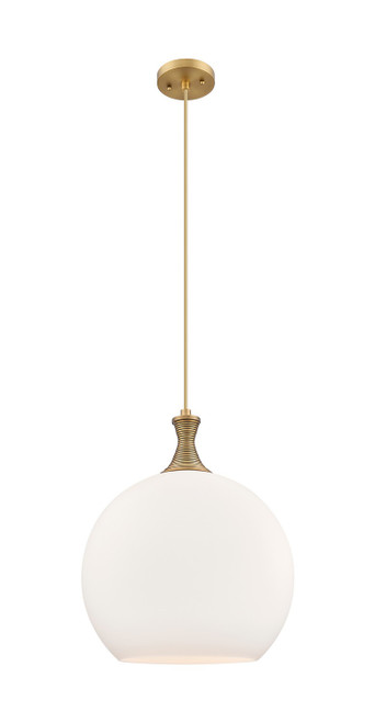 Innovations - 415-1P-BB-G121-14 - One Light Pendant - Ballston - Brushed Brass