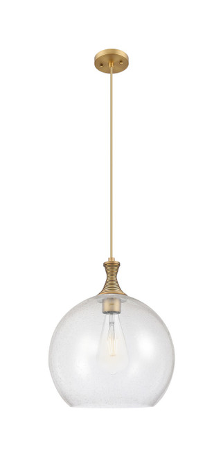Innovations - 415-1P-BB-G124-14 - One Light Pendant - Ballston - Brushed Brass