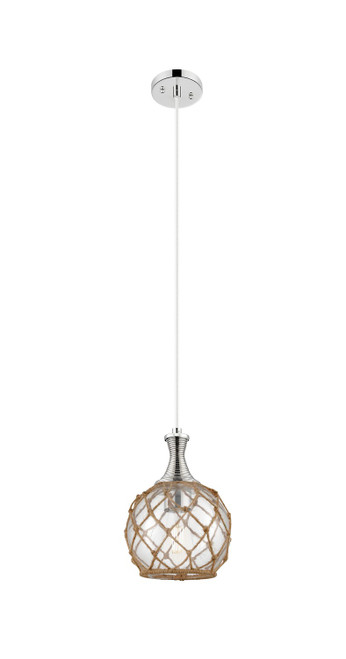 Innovations - 415-1P-PN-G122-8RB - One Light Pendant - Ballston - Polished Nickel