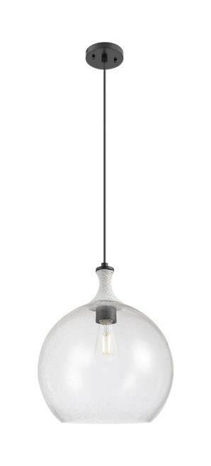 Innovations - 415-1PR-BK-G124-14 - One Light Pendant - Ballston - Matte Black