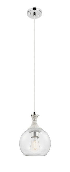 Innovations - 415-1PR-PN-G122-8 - One Light Mini Pendant - Ballston - Polished Nickel