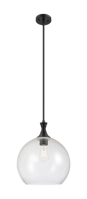 Innovations - 415-1S-BK-G124-14 - One Light Pendant - Ballston - Matte Black