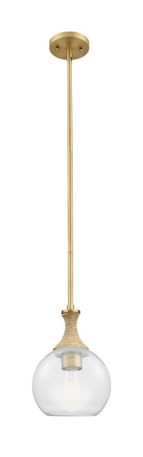 Innovations - 415-1SR-BB-G122-8 - One Light Mini Pendant - Ballston - Brushed Brass