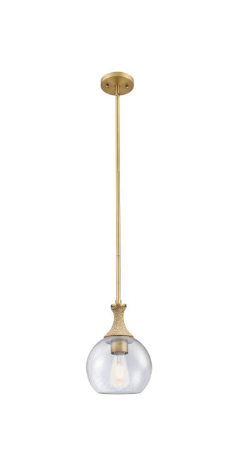 Innovations - 415-1SR-BB-G124-8 - One Light Mini Pendant - Ballston - Brushed Brass