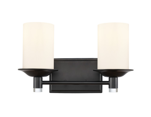 Innovations - 417-2W-BK-G4171 - Two Light Bath Vanity - Matte Black