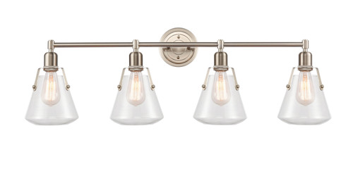 Innovations - 422-4W-SN-G4222-7 - Four Light Bath Vanity - Satin Nickel