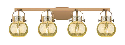 Innovations - 423-4W-BB-G410-6ME - Four Light Bath Vanity - Downtown Urban - Brushed Brass