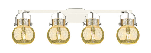 Innovations - 423-4W-PN-G410-6ME - Four Light Bath Vanity - Downtown Urban - Polished Nickel